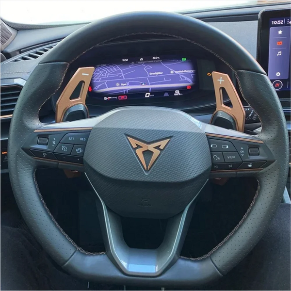 Palettes de changement de vitesse au volant de voiture, Extension DSG, accessoires de style pour Cupra Ateca Formentor Leon 2