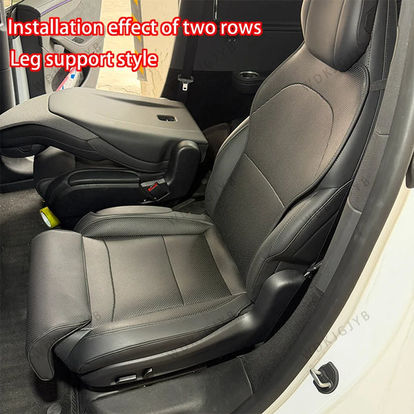 Housse de siège en cuir respirante et résistante à l'usure pour Tesla Model YL 2026, accessoire intérieur confortable - OURAN