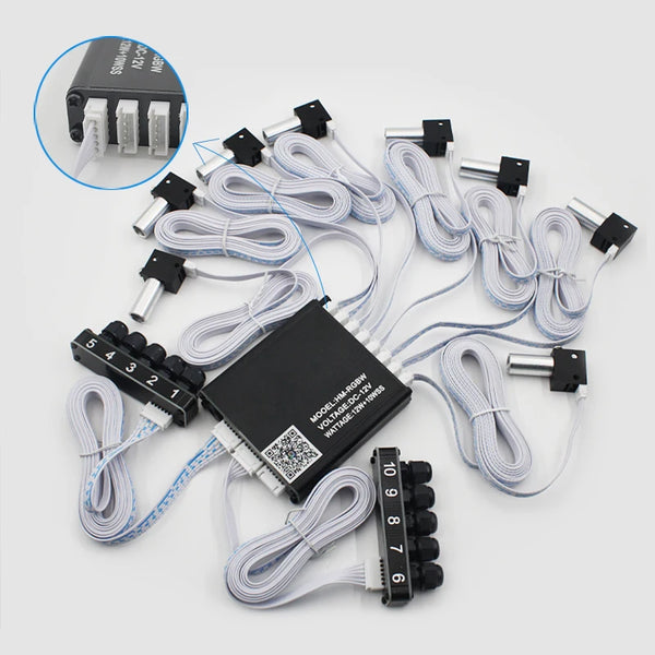 Kit ciel étoilé 12 V avec commande Bluetooth — vue 5