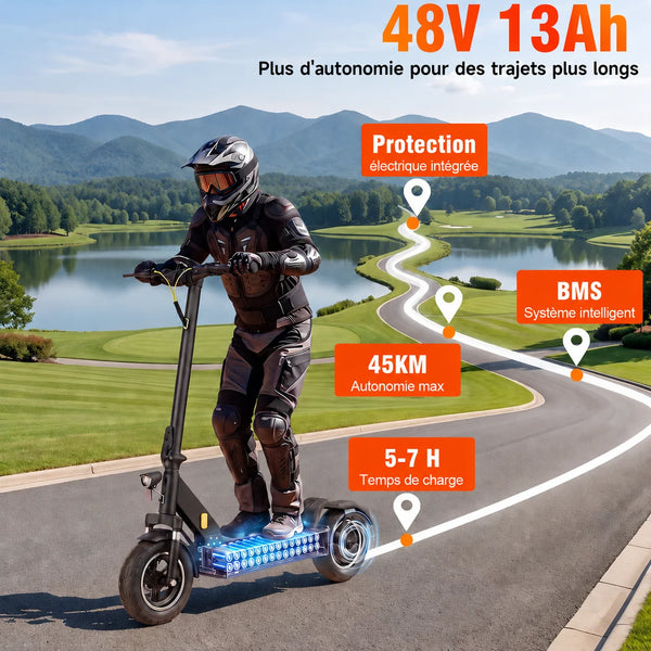 Trottinette électrique Todimart D6, 48 V — vue 2