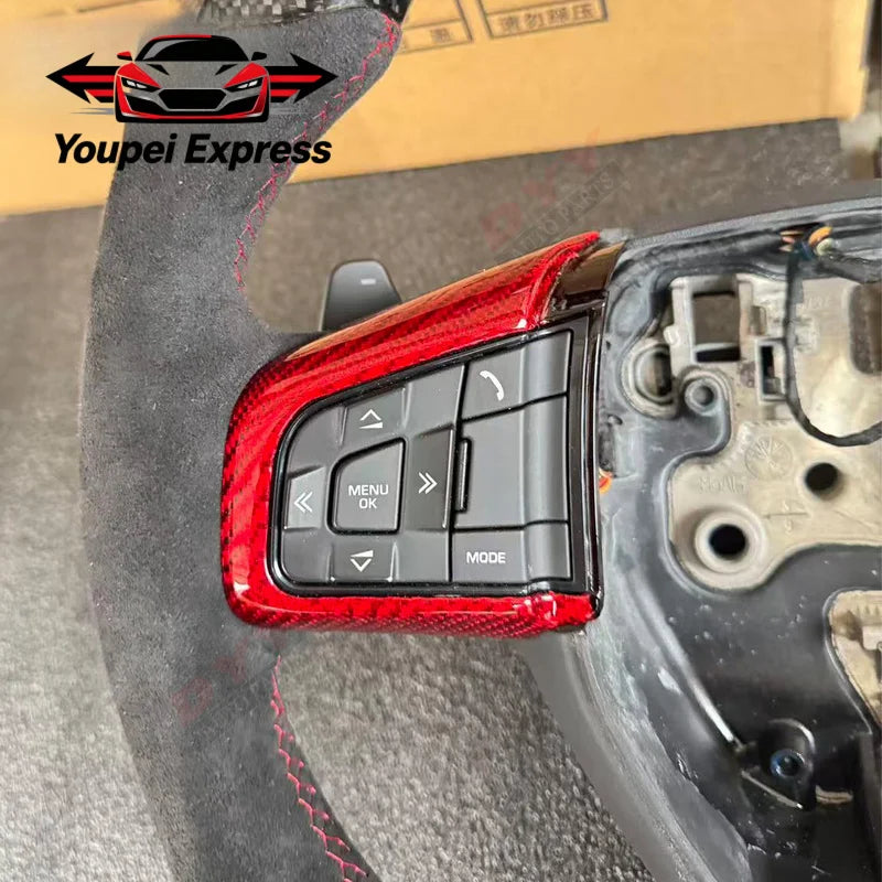 Volant en carbone véritable pour Land Rover Discovery Sport 2015-2019