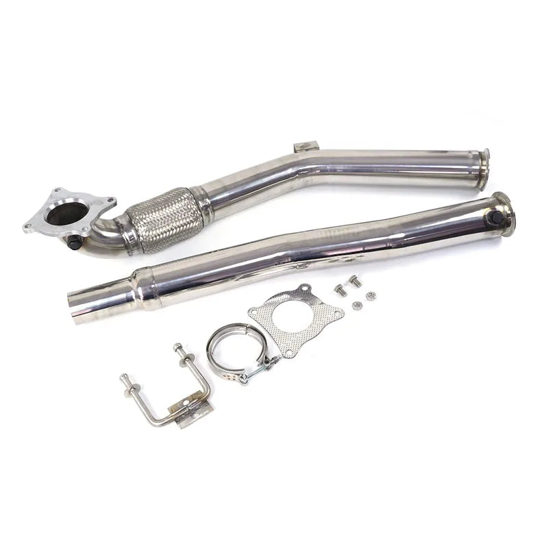 Descente d’Échappement Inox 63–76 mm pour Golf GTI MK5/MK6 et Audi A3 – Échappement auto OURANE.COM