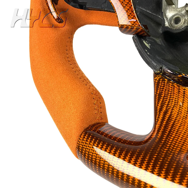 Volant sport en fibre de carbone pour Dodge Charger 2014-2024, forme F1