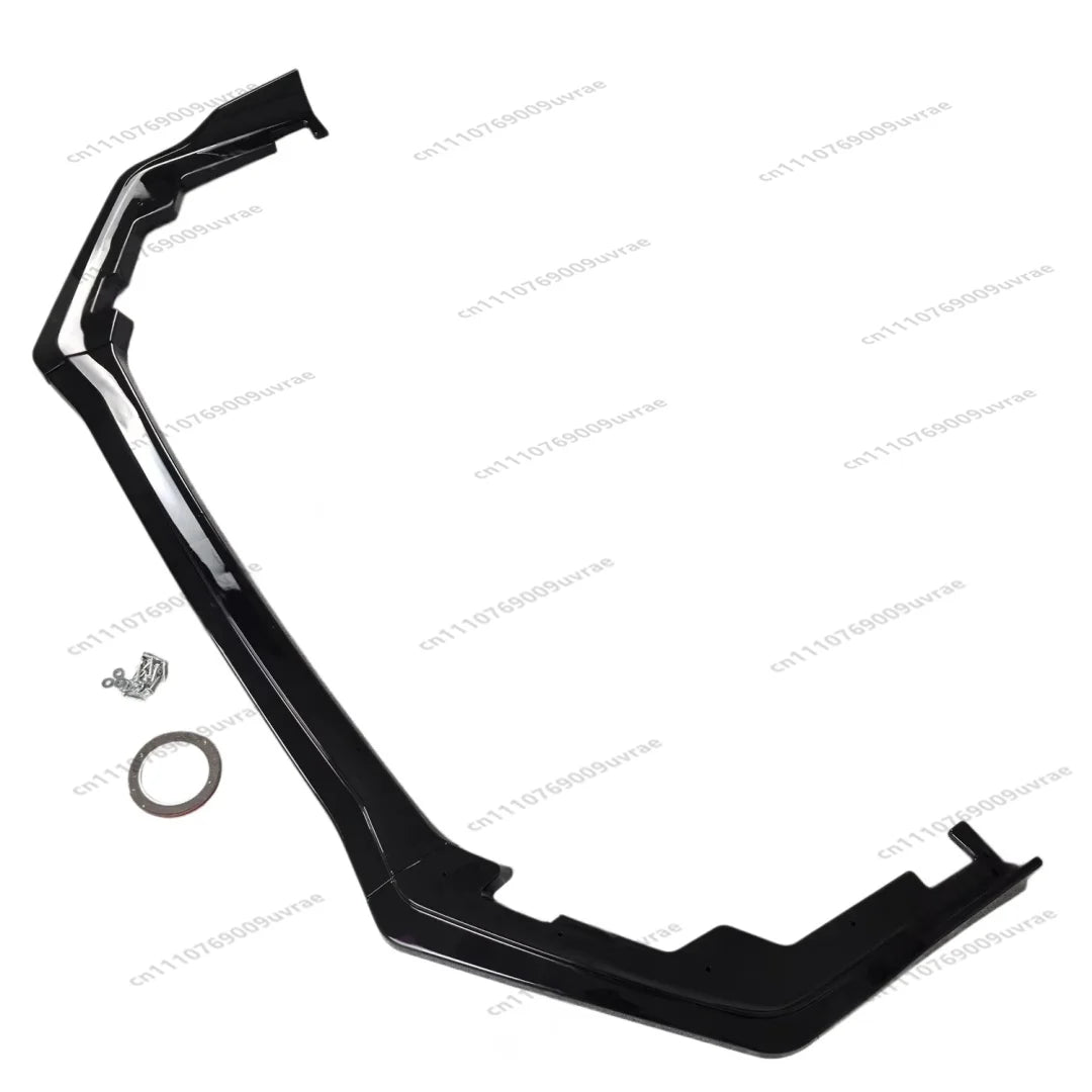 Lame de pare-chocs avant en ABS noir brillant pour Subaru WRX STI VA 2015-2021, séparateur et spoiler de tuning