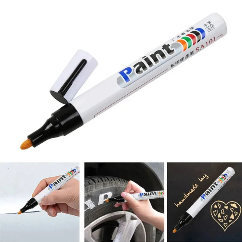 Marqueur Peinture Permanent Étanche pour Pneus et Jantes – Roues & freinage | OURANE.COM