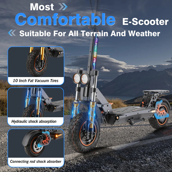 Trottinette électrique Ruitoo M5 Pro pliable — vue 5