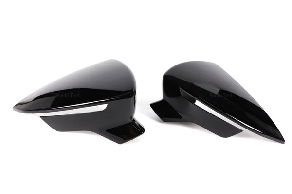 Noir pour Seat Leon 5F MK3 ST Cupra 2013-2020 Ibiza MK5 Arona 2017-2018 accessoires de couverture de rétroviseur latéral de v