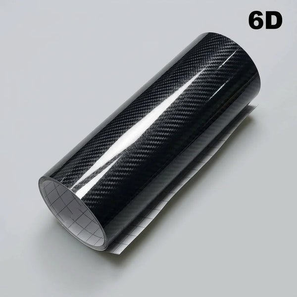 Film de protection pour carrosserie de voiture en fibre de carbone 3D 4D 5D 6D, vinyle mat, accessoires, autocollant noir bri