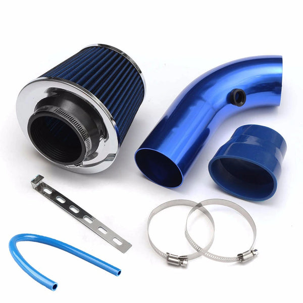 Filtre à Air à tête de champignon pour voiture, 76mm, réaménagé, tuyau d'admission, filtre à Air froid à haut débit, kit de t