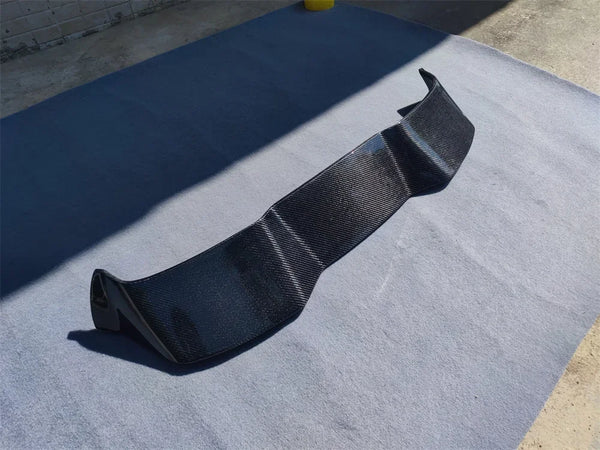 Becquet de haute qualité en Fiber de carbone / FRP, kit de carrosserie d'aile arrière de toit pour Renault Clio hayon 2013 - 