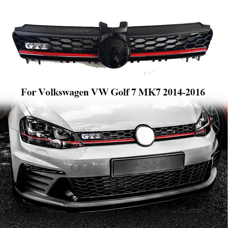 Calandre Nid d’Abeille pour Golf 7 MK7 2014–2016 – Carrosserie & style | OURANE.COM
