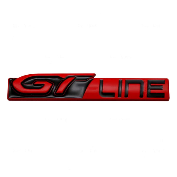 Badges métalliques GTI pour ailes Peugeot — OURANE