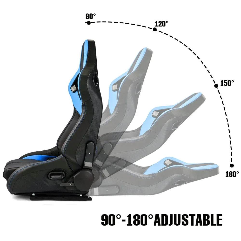 Siège Baquet Universel Réglable 90–180° avec Glissière – Habitacle & sièges | OURANE.COM