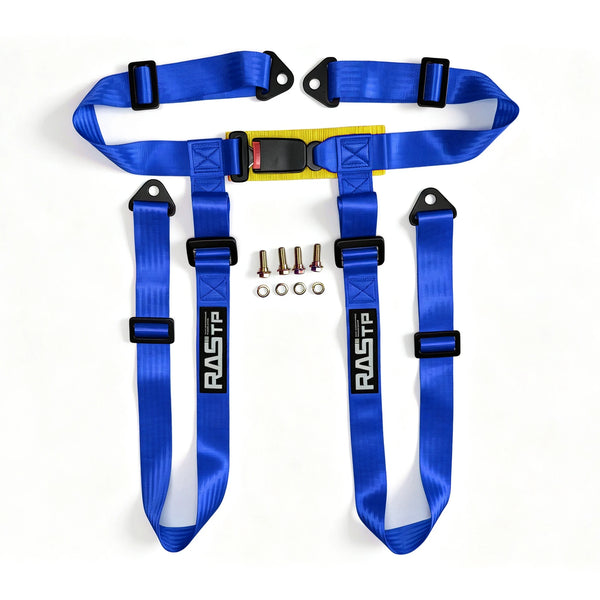 2 pouces origine universel siège baquet sport ceinture sécurité Four-point Fixing montage Drifting auto ceinture de sécurité auto — OURANE