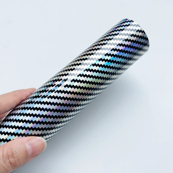 Film vinyle effet carbone arc-en-ciel pour carrosserie — vue 7