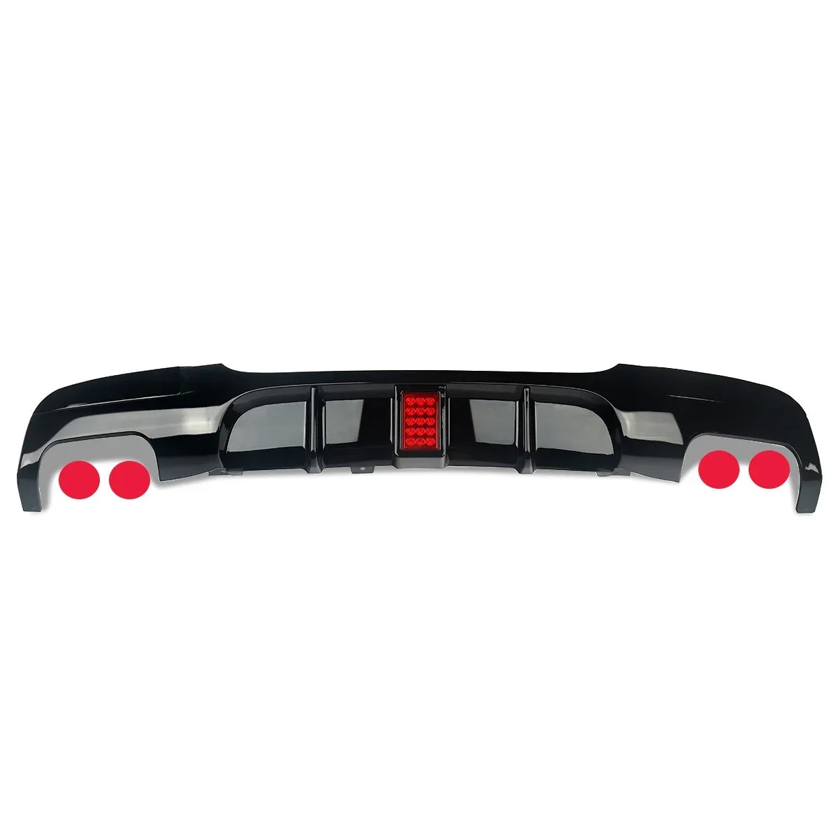 Lèvre de becquet de pare-chocs arrière avec Led pour Bmw série 3 E90 318i 320i 328i 330i 335i 340i diffuseur avec feu stop 2005-2012