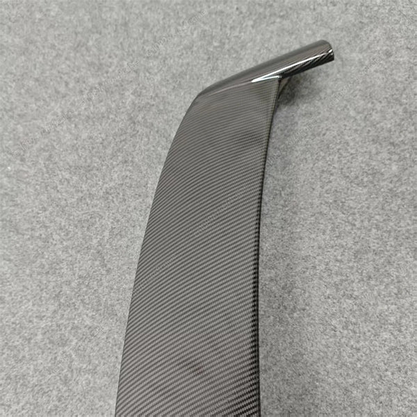 Aileron de coffre arrière de voiture, capuchon de spoiler de toit, aileron arrière noir brillant, accessoires pour Seat Ibiza