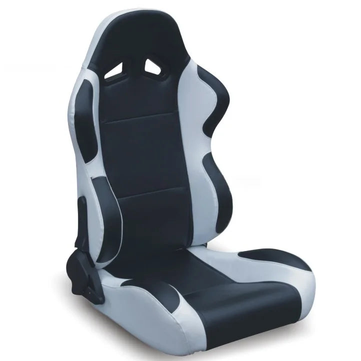 Sièges de voiture de sport universels JBR1004, célèbres sièges de course en PVC, vendus par paire.