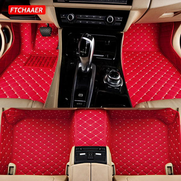 FTCHuto ER-Tapis de sol de voiture personnalisés pour VW, Golf Sportsvan, automobile Carpets, Foot Coche, Accessoires - OURAN