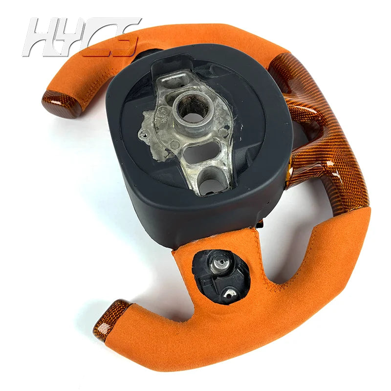 Volant sport en fibre de carbone pour Dodge Charger 2014-2024, forme F1