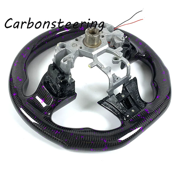 Volant en fibre de carbone forgé sur mesure pour Infiniti Q50 Q50s 2014-2026 Red Sport JDM Racing Performance Sport Styl