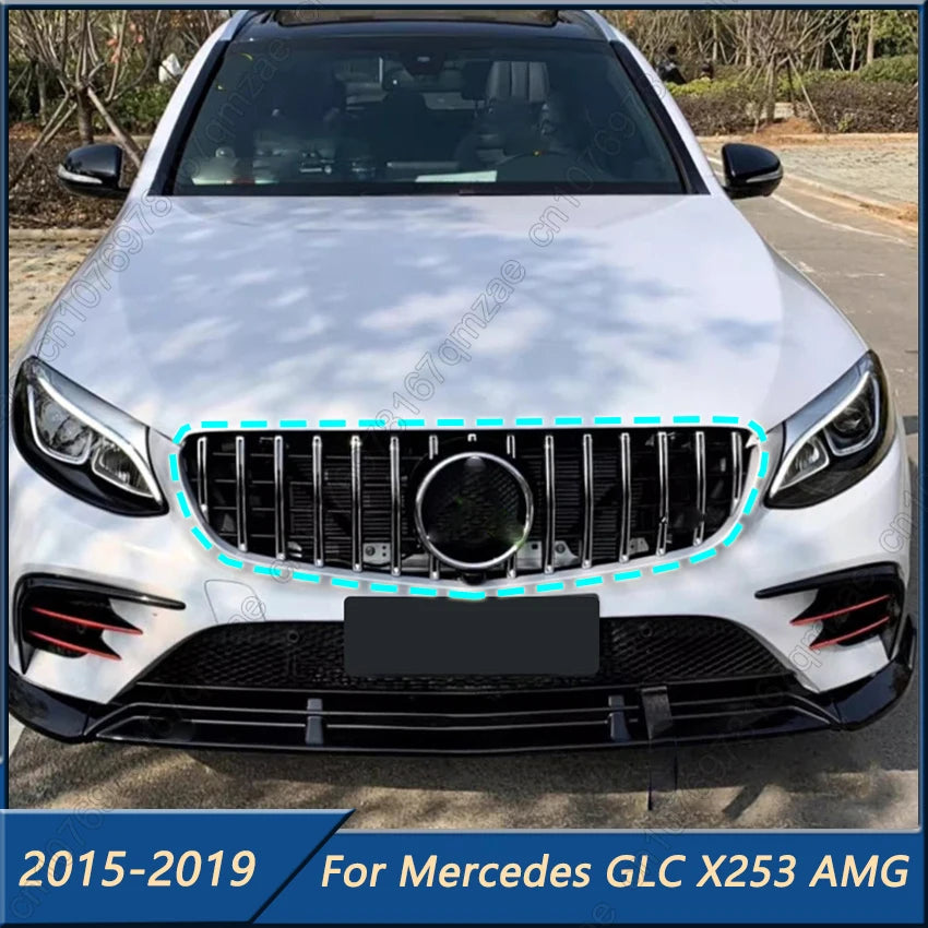 Grille de Pare-Chocs Avant Style GT pour Mercedes GLC X253 – Carrosserie & style | OURANE.COM