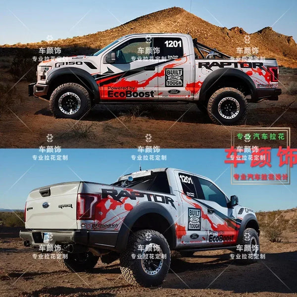 Autocollants tout-terrain pour Ford Raptor F150, D-Max, Tundra, Hilux, Tacoma et Navara — vue 5