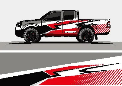 Kit Déco Vinyle Rouge Rétro pour Carrosserie – 300 × 60 cm – Carrosserie & style | OURANE.COM