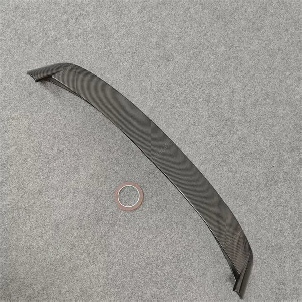 Aileron de coffre arrière de voiture, capuchon de spoiler de toit, aileron arrière noir brillant, accessoires pour Seat Ibiza