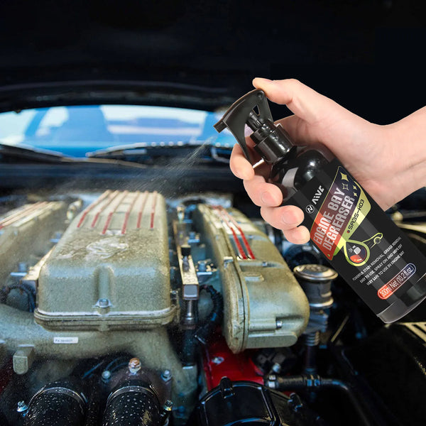 Nettoyant puissant pour compartiment moteur de voiture, produit de décontamination pour l'entretien automobile - OURANE.COM