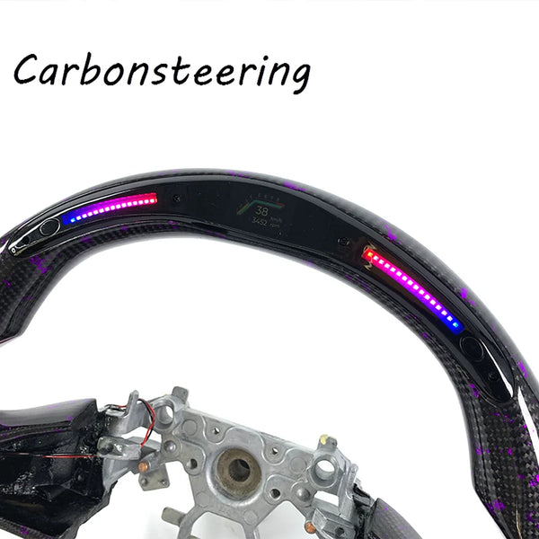 Volant en fibre de carbone forgé sur mesure pour Infiniti Q50 Q50s 2014-2026 Red Sport JDM Racing Performance Sport Styl
