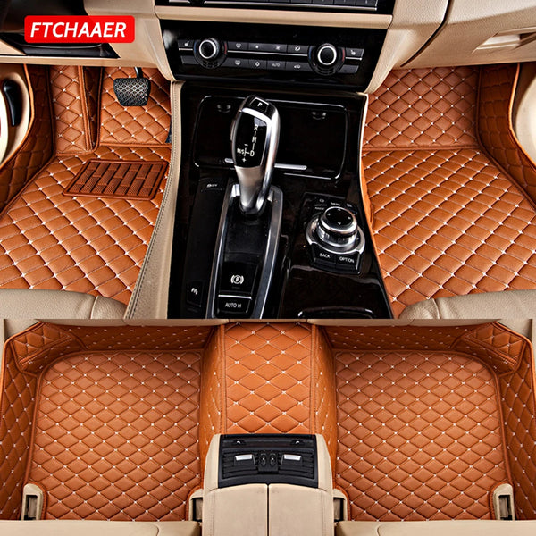 FTCHuto ER-Tapis de sol de voiture personnalisés pour VW, Golf Sportsvan, automobile Carpets, Foot Coche, Accessoires - OURAN