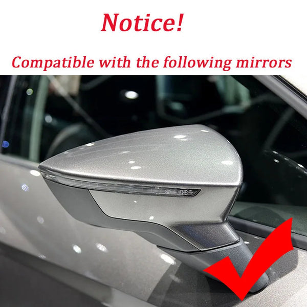 Coques de rétroviseurs Seat Leon, Ibiza et Arona — vue 6