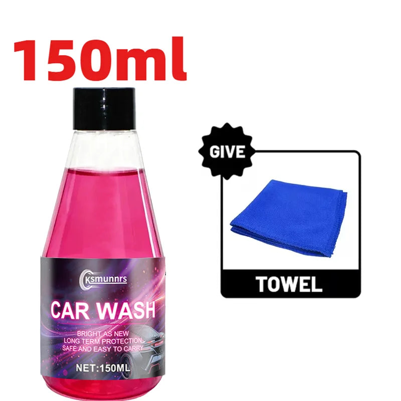 Savon Moussant Universel Rose Extrême pour Lavage Corporel et Nettoyage de Voiture, (Compatible avec les Canon / Pistolets à Mousse ou les Lavages au Seau) Pour Voitures