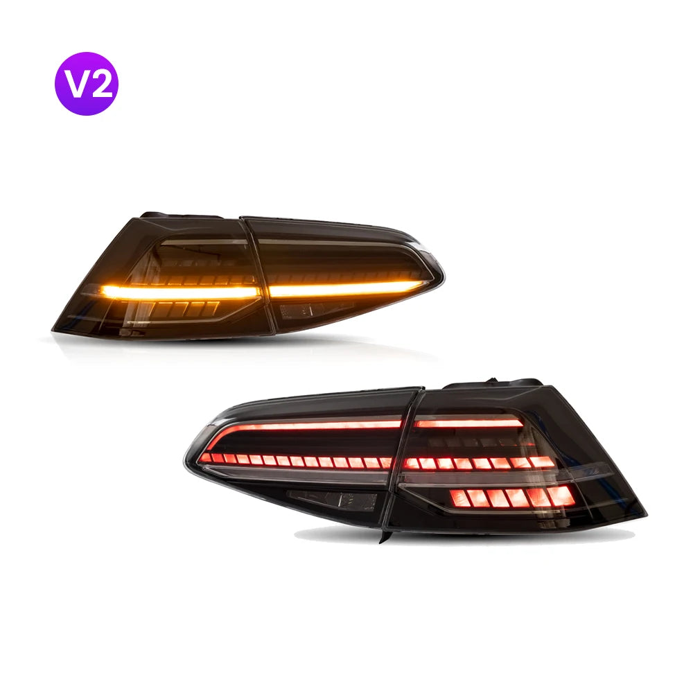 Paire de Feux Arrière LED Séquentiels – VW Golf 7 & 7.5 (2013-2020)