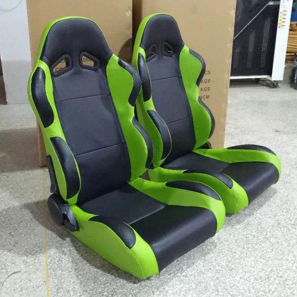 Sièges de voiture de sport universels JBR1004, célèbres sièges de course en PVC, vendus par paire. - OURANE.COM