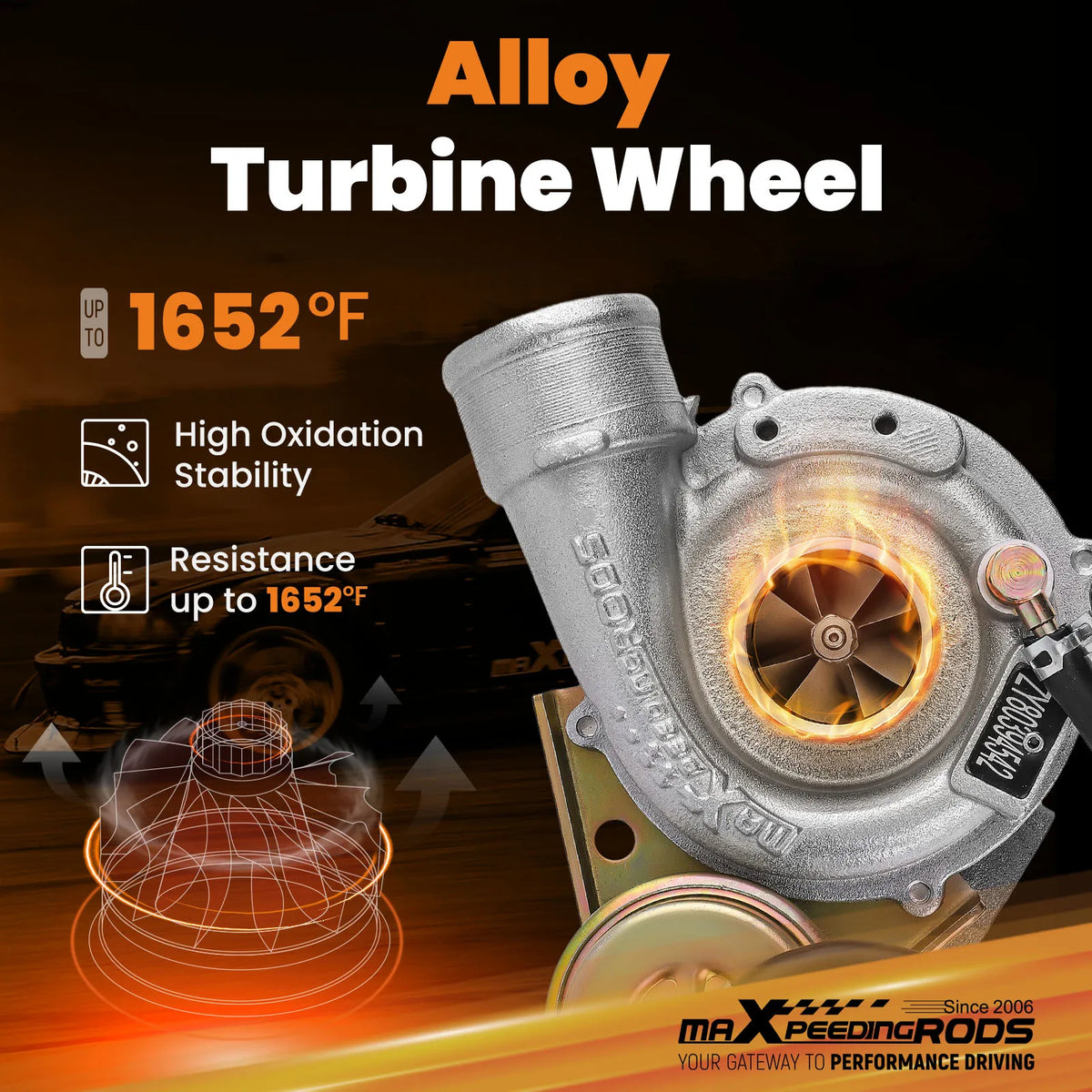 Turbocompresseur K03/K04 pour Audi A4 1.8T – Admission & performance | OURANE.COM