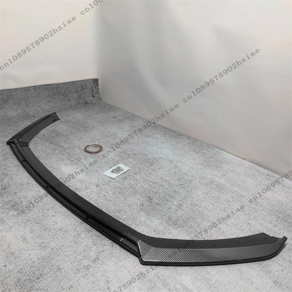 Becquet de lèvre de pare-chocs avant noir brillant, pour Seat Leon MK3 MK3.5 2012 - 2019, couvercle de diffuseur de lèvre ABS
