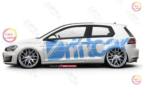 Autocollants sport en vinyle pour Volkswagen Golf 7, Golf 8 GTI et Polo — vue 15