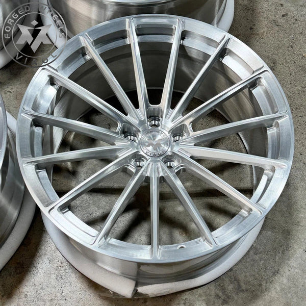 Jantes de voiture forgées en aluminium 18 19 20 21 22 pouces 5x114.3 5x112 5x110 5x120 Jante forgée concave profonde pour - O
