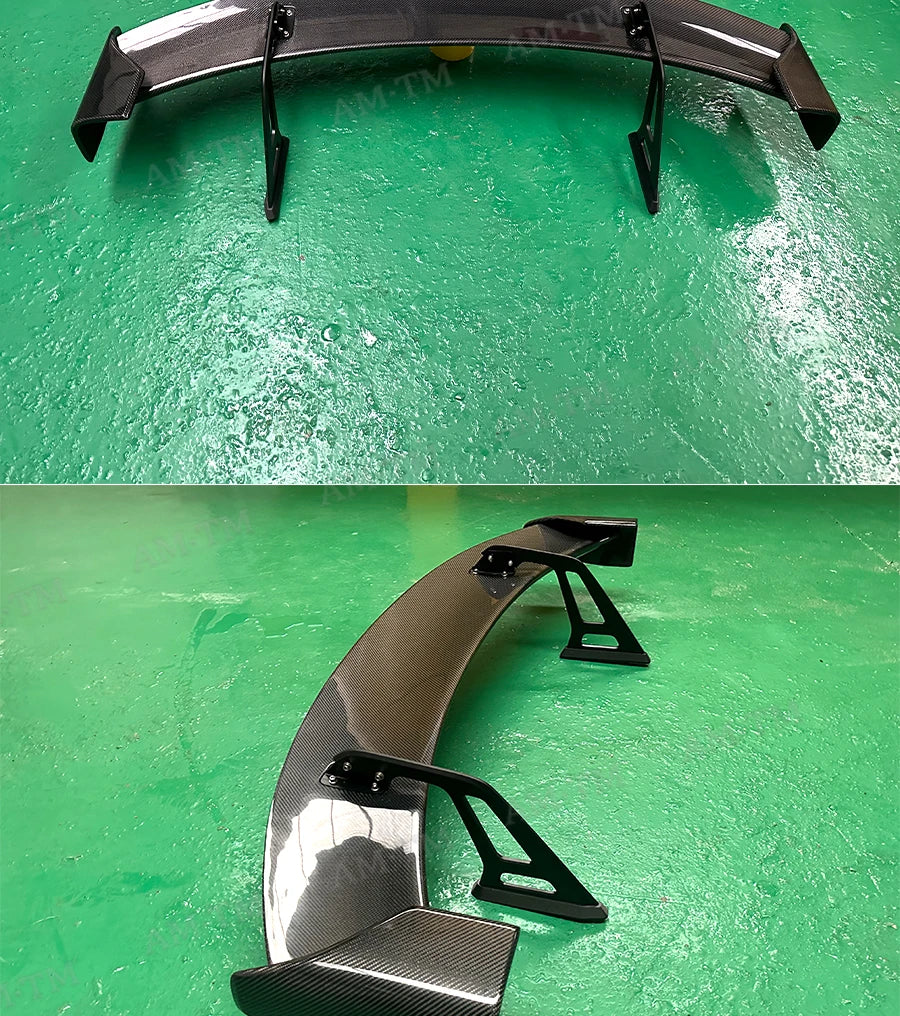 Aileron arrière pour Toyota GR Supra A90 et A91 (MK5) en fibre de carbone, carbone forgé ou FRP, style racing