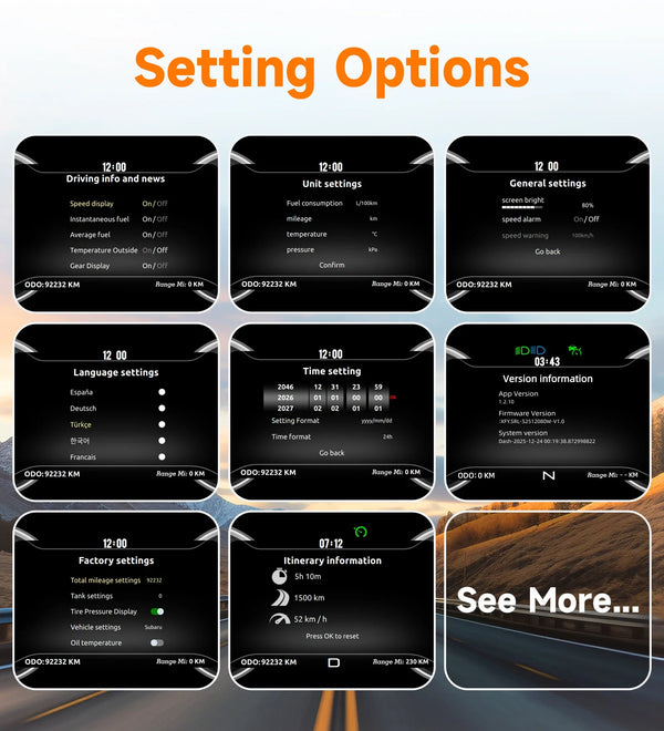 OSSURET, tableau de bord numérique LCD 12,3 pouces, -seller, pour Subaru Forester SJ 2013-2018, système Linux, CarPlay, Andro