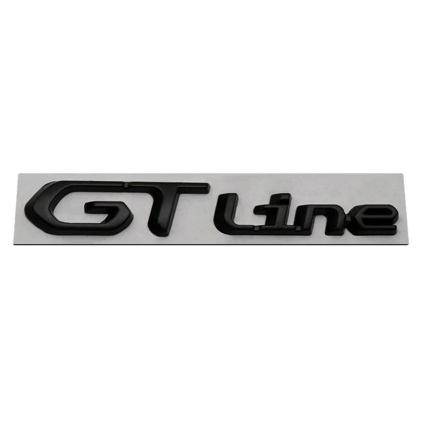 Badge Métal GT Peugeot – Aile & Coffre – GTI, GT Line & Modèles 205–508 — OURANE