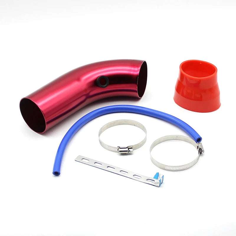 Kit Admission d’Air Froid Universel 76 mm avec Filtre Haut Débit – Admission & performance | OURANE.COM