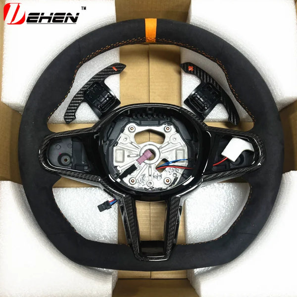 Volant de voiture en cuir amélioré pour BMW Série 3 4 5 G01 G02 G05 G20 G80 G82 G22 G26 G30 G32 G87 F90 F95 Accessoires autom