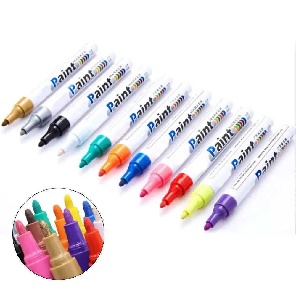 Marqueur Peinture Permanent Étanche pour Pneus et Jantes – Roues & freinage | OURANE.COM