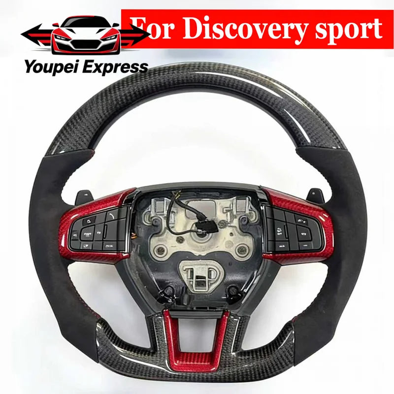 Volant en carbone véritable pour Land Rover Discovery Sport 2015-2019