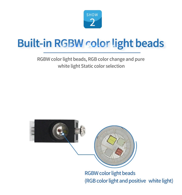 Modification de plafond de voiture 12V avec ciel étoilé à fibres optiques, contrôle Bluetooth via application, dispositif sou