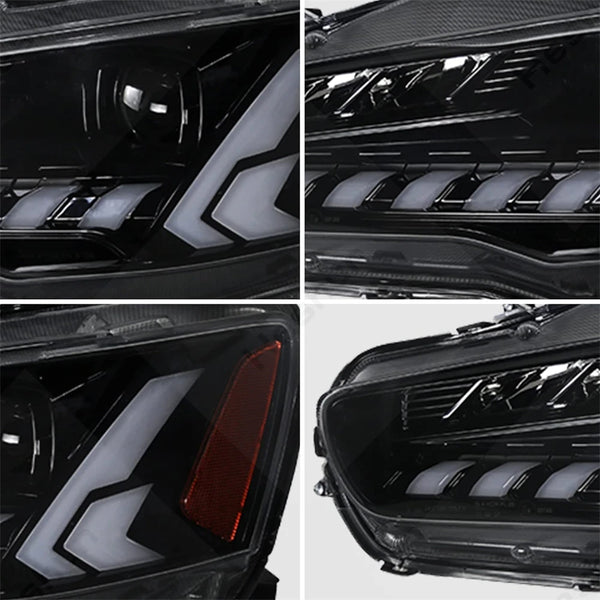 Paire de phares LED projecteur pour Mitsubishi Lancer EVO X 10e génération 2008-2020, animation dynamique