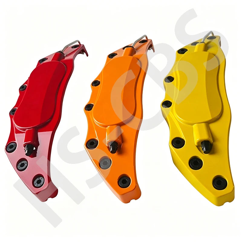 Lot de 4 Caches d’Étriers Métalliques pour Audi, BMW, Mercedes, VW et Peugeot – Roues & freinage | OURANE.COM